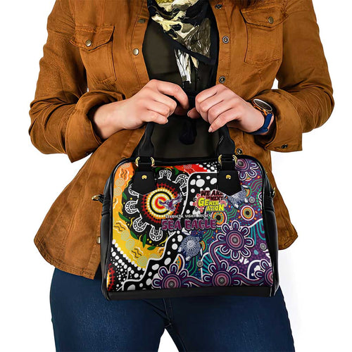 Sea Eagles NRL Celebrating 50 Years of Naidoc Shoulder Handbag NAIDOC Week 2025 Aboriginal