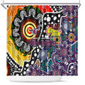 Sea Eagles NRL Celebrating 50 Years of Naidoc Shower Curtain NAIDOC Week 2025 Aboriginal