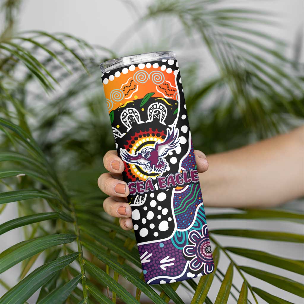 Sea Eagles NRL Celebrating 50 Years of Naidoc Skinny Tumbler NAIDOC Week 2025 Aboriginal