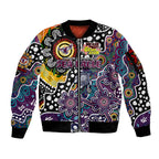 Personalised Sea Eagles NRL Celebrating 50 Years of Naidoc Sleeve Zip Bomber Jacket NAIDOC Week 2025 Aboriginal