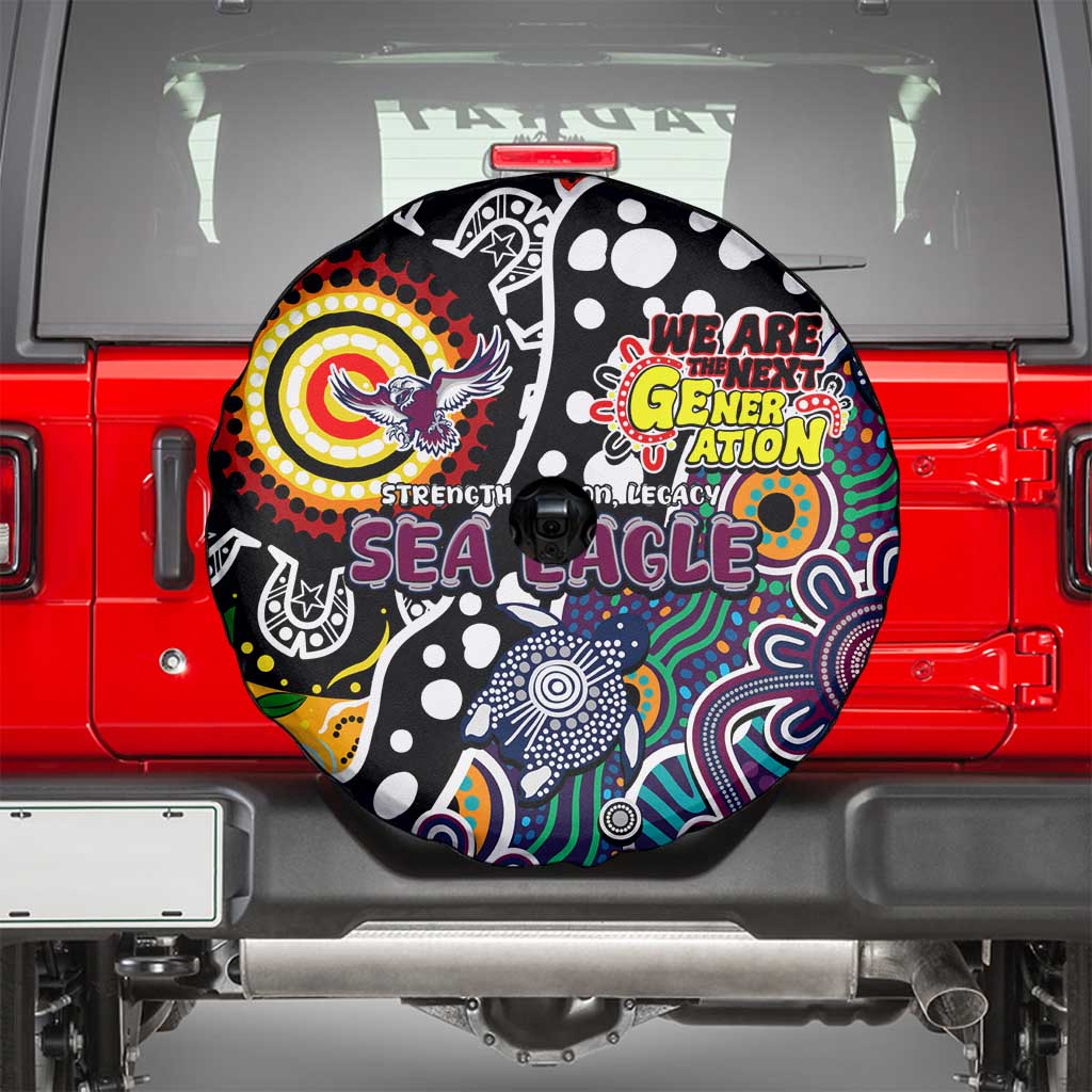 Sea Eagles NRL Celebrating 50 Years of Naidoc Spare Tire Cover NAIDOC Week 2025 Aboriginal