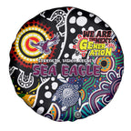 Sea Eagles NRL Celebrating 50 Years of Naidoc Spare Tire Cover NAIDOC Week 2025 Aboriginal