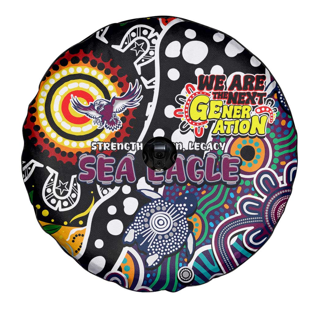 Sea Eagles NRL Celebrating 50 Years of Naidoc Spare Tire Cover NAIDOC Week 2025 Aboriginal