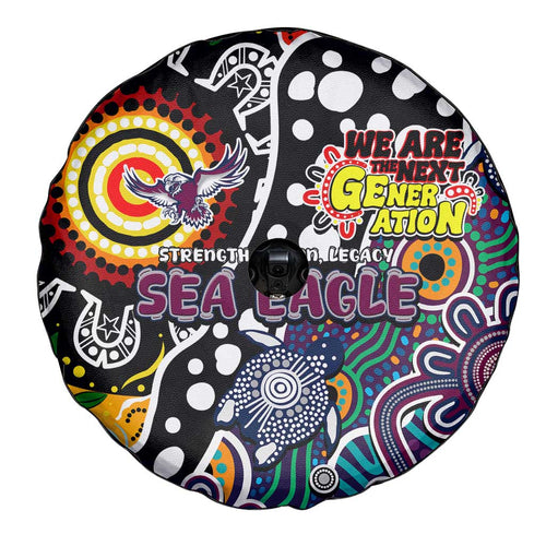 Sea Eagles NRL Celebrating 50 Years of Naidoc Spare Tire Cover NAIDOC Week 2025 Aboriginal