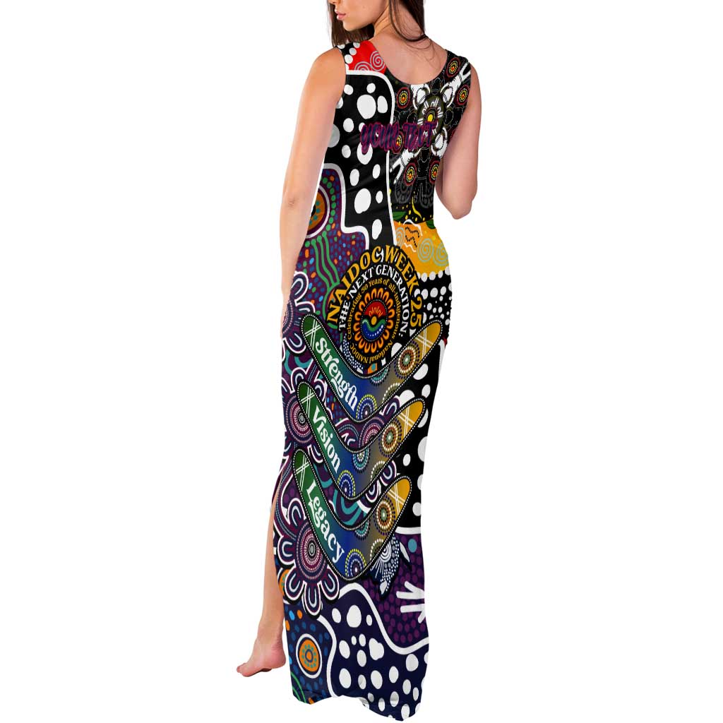 Personalised Sea Eagles NRL Celebrating 50 Years of Naidoc Tank Maxi Dress NAIDOC Week 2025 Aboriginal