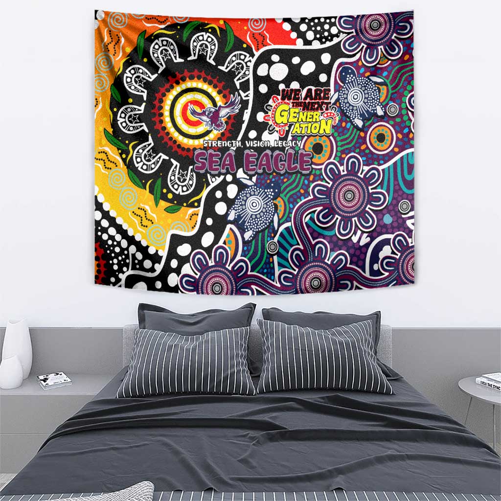 Sea Eagles NRL Celebrating 50 Years of Naidoc Tapestry NAIDOC Week 2025 Aboriginal