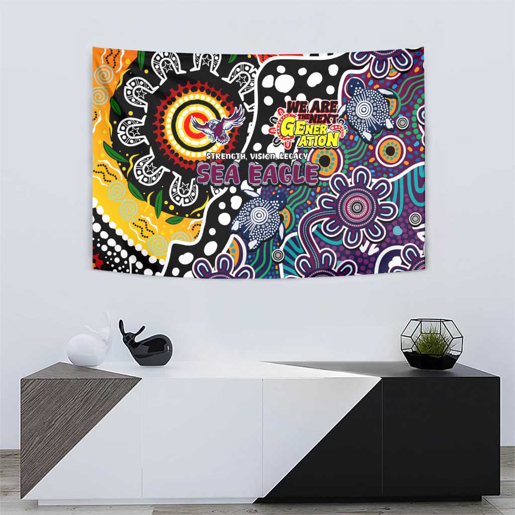 Sea Eagles NRL Celebrating 50 Years of Naidoc Tapestry NAIDOC Week 2025 Aboriginal
