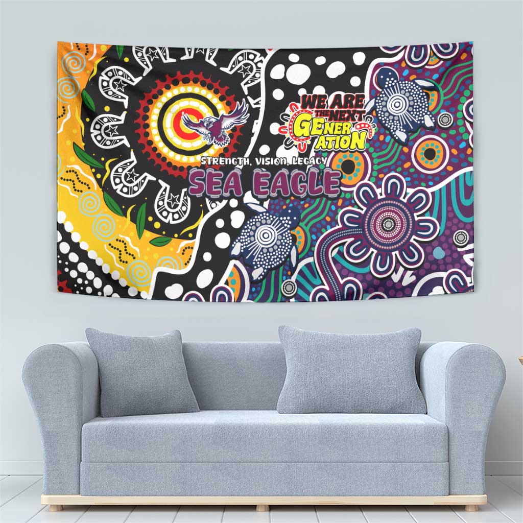 Sea Eagles NRL Celebrating 50 Years of Naidoc Tapestry NAIDOC Week 2025 Aboriginal