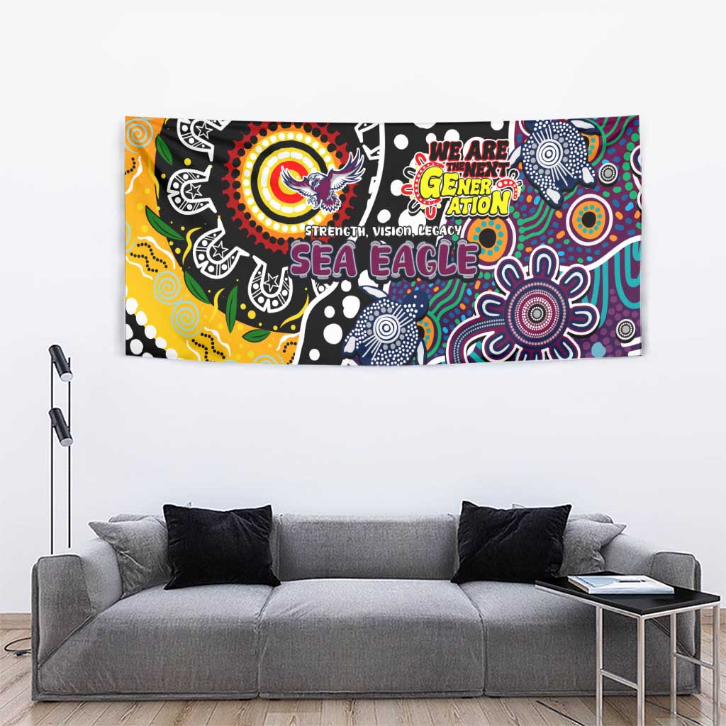 Sea Eagles NRL Celebrating 50 Years of Naidoc Tapestry NAIDOC Week 2025 Aboriginal