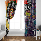 Sea Eagles NRL Celebrating 50 Years of Naidoc Window Curtain NAIDOC Week 2025 Aboriginal