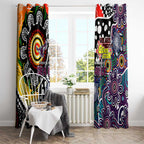 Sea Eagles NRL Celebrating 50 Years of Naidoc Window Curtain NAIDOC Week 2025 Aboriginal