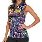 Personalised Sea Eagles NRL Celebrating 50 Years of Naidoc Women Sleeveless Polo Shirt NAIDOC Week 2025 Aboriginal
