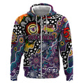 Personalised Sea Eagles NRL Celebrating 50 Years of Naidoc Zip Hoodie NAIDOC Week 2025 Aboriginal