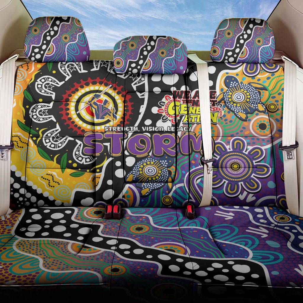 Storm NRL Celebrating 50 Years of Naidoc Back Car Seat Cover NAIDOC Week 2025 Aboriginal