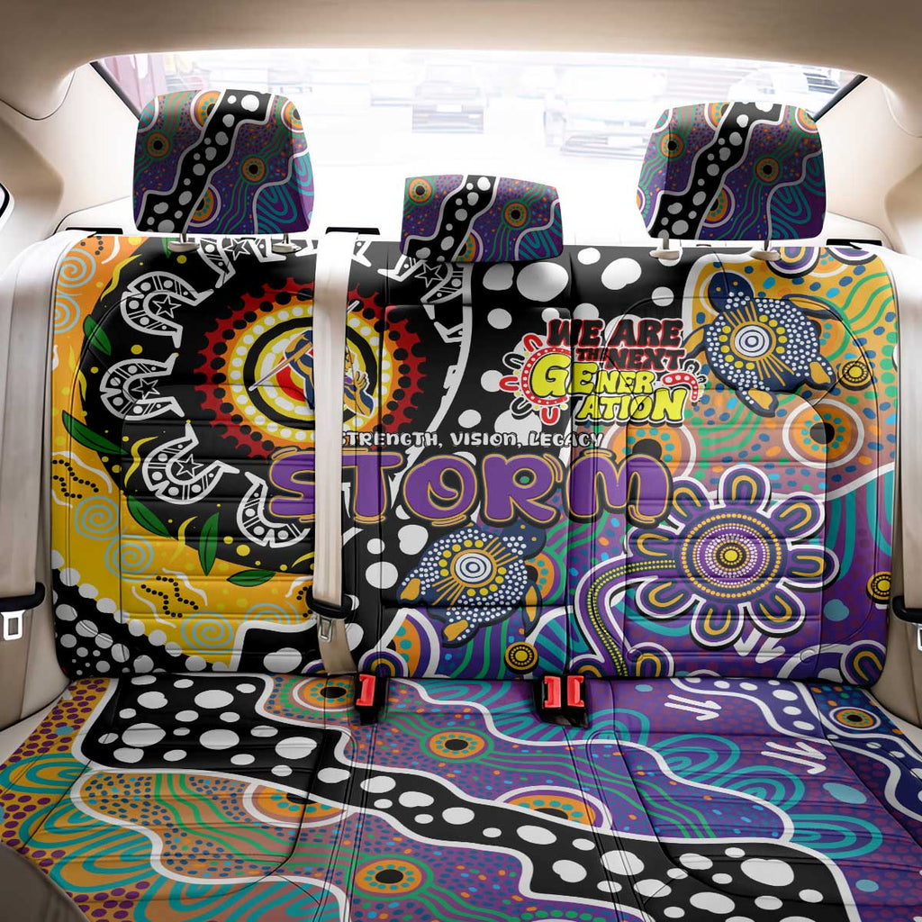 Storm NRL Celebrating 50 Years of Naidoc Back Car Seat Cover NAIDOC Week 2025 Aboriginal