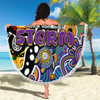 Storm NRL Celebrating 50 Years of Naidoc Beach Blanket NAIDOC Week 2025 Aboriginal