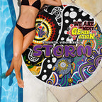 Storm NRL Celebrating 50 Years of Naidoc Beach Blanket NAIDOC Week 2025 Aboriginal