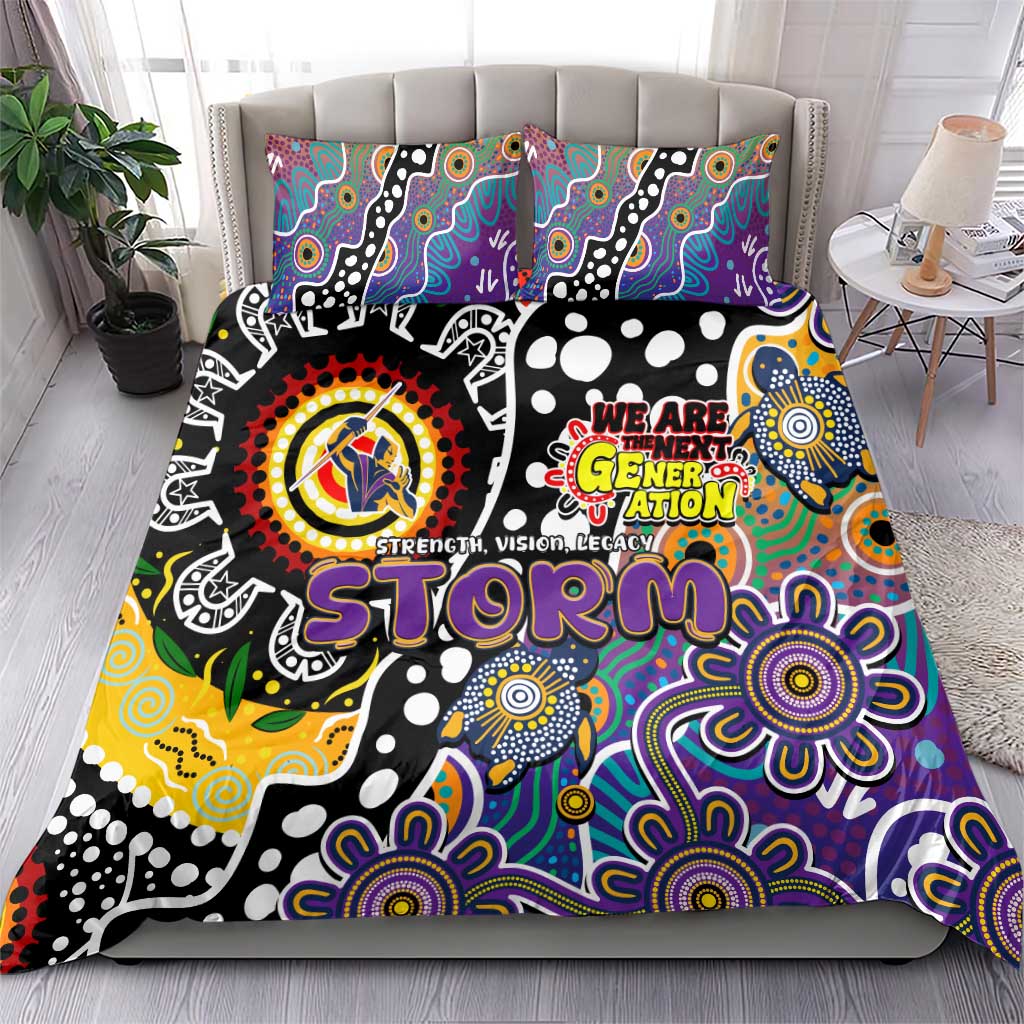 Storm NRL Celebrating 50 Years of Naidoc Bedding Set NAIDOC Week 2025 Aboriginal
