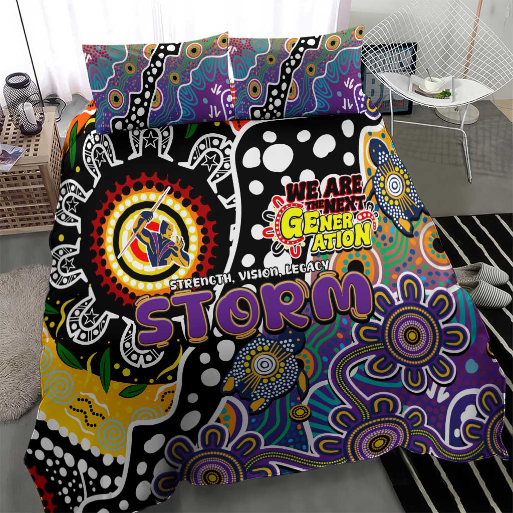 Storm NRL Celebrating 50 Years of Naidoc Bedding Set NAIDOC Week 2025 Aboriginal