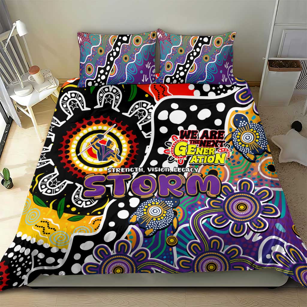 Storm NRL Celebrating 50 Years of Naidoc Bedding Set NAIDOC Week 2025 Aboriginal
