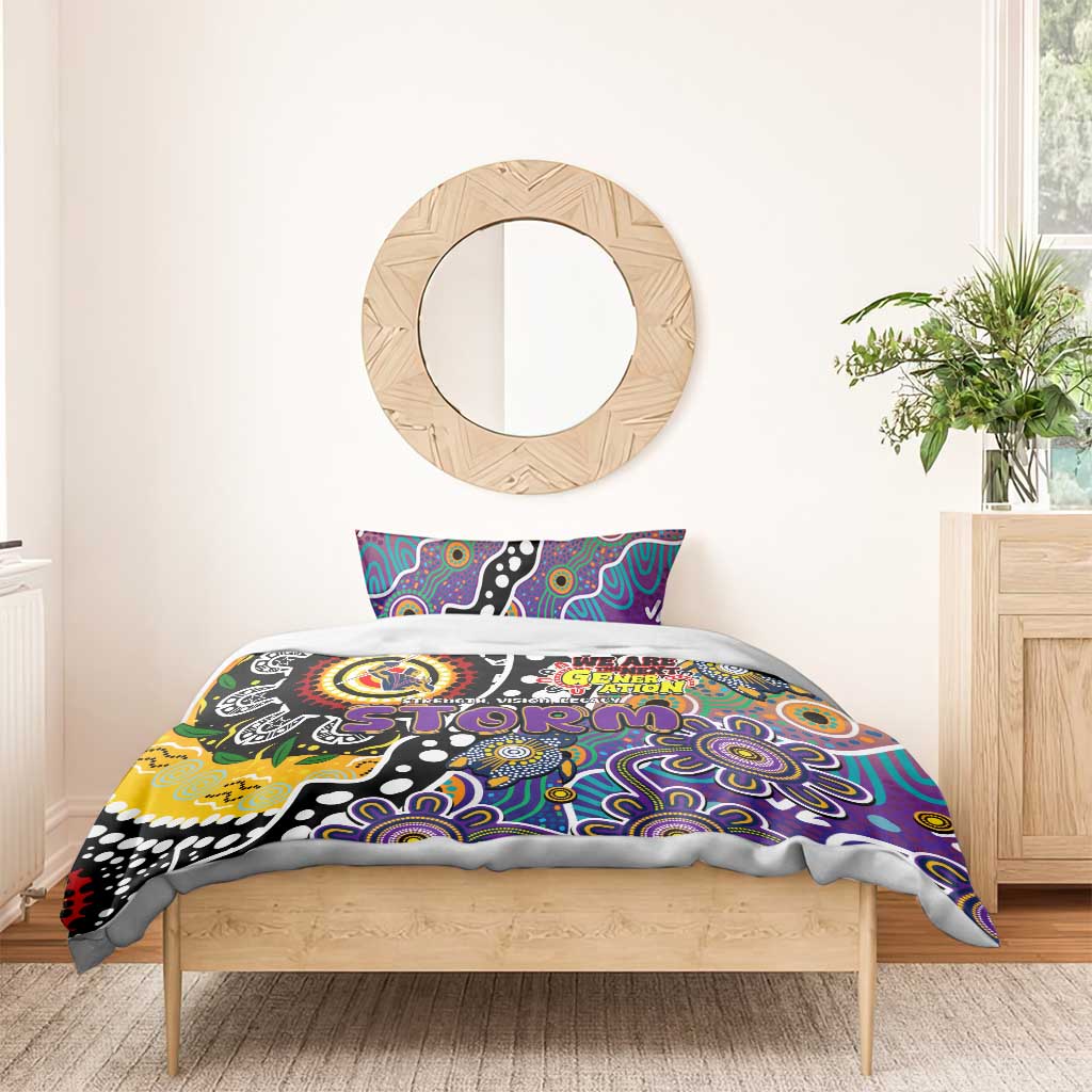 Storm NRL Celebrating 50 Years of Naidoc Bedding Set NAIDOC Week 2025 Aboriginal