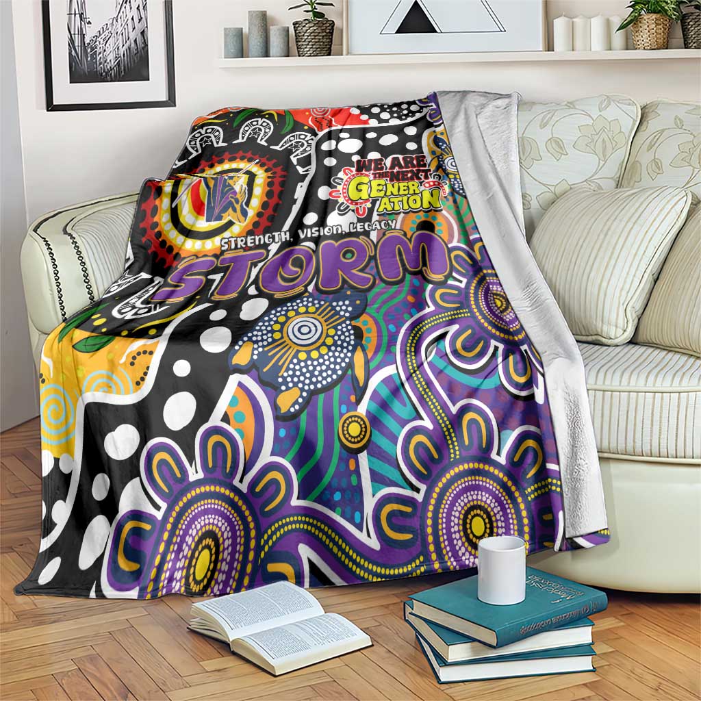Storm NRL Celebrating 50 Years of Naidoc Blanket NAIDOC Week 2025 Aboriginal