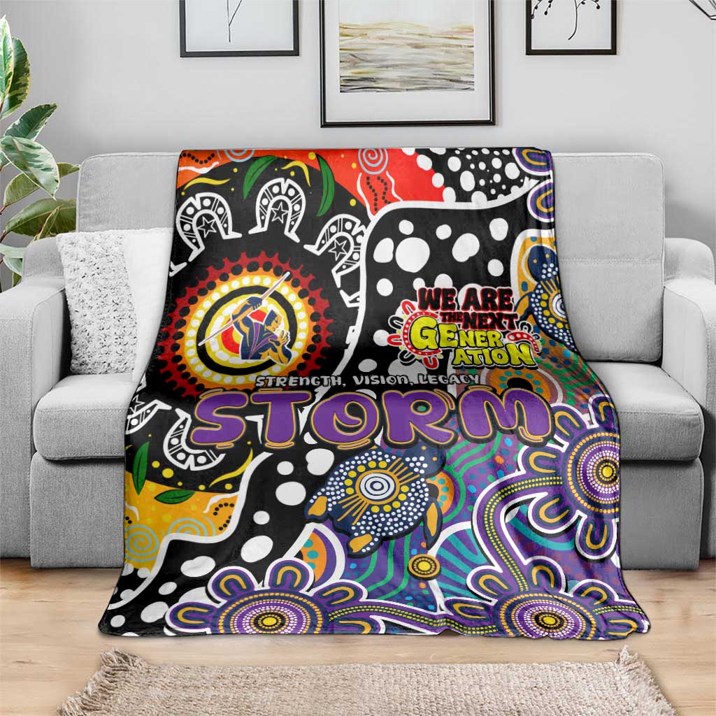 Storm NRL Celebrating 50 Years of Naidoc Blanket NAIDOC Week 2025 Aboriginal