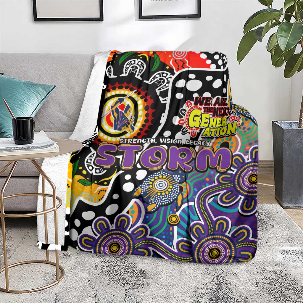 Storm NRL Celebrating 50 Years of Naidoc Blanket NAIDOC Week 2025 Aboriginal