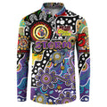 Personalised Storm NRL Celebrating 50 Years of Naidoc Button Sweatshirt NAIDOC Week 2025 Aboriginal