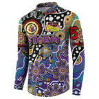 Personalised Storm NRL Celebrating 50 Years of Naidoc Button Sweatshirt NAIDOC Week 2025 Aboriginal