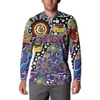 Personalised Storm NRL Celebrating 50 Years of Naidoc Button Sweatshirt NAIDOC Week 2025 Aboriginal