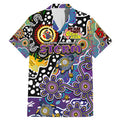 Personalised Storm NRL Celebrating 50 Years of Naidoc Family Matching Mermaid Dress and Hawaiian Shirt NAIDOC Week 2025 Aboriginal
