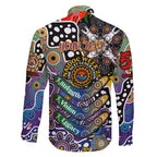 Personalised Storm NRL Celebrating 50 Years of Naidoc Family Matching Short Sleeve Bodycon Dress and Hawaiian Shirt NAIDOC Week 2025 Aboriginal