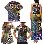 Personalised Storm NRL Celebrating 50 Years of Naidoc Family Matching Tank Maxi Dress and Hawaiian Shirt NAIDOC Week 2025 Aboriginal