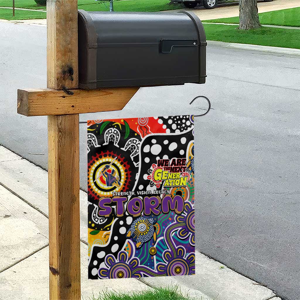 Storm NRL Celebrating 50 Years of Naidoc Garden Flag NAIDOC Week 2025 Aboriginal