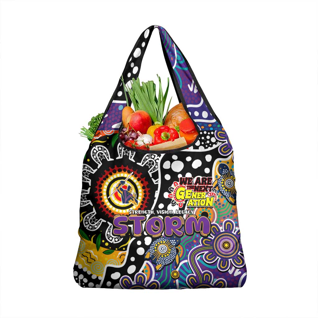 Storm NRL Celebrating 50 Years of Naidoc Grocery Bag NAIDOC Week 2025 Aboriginal