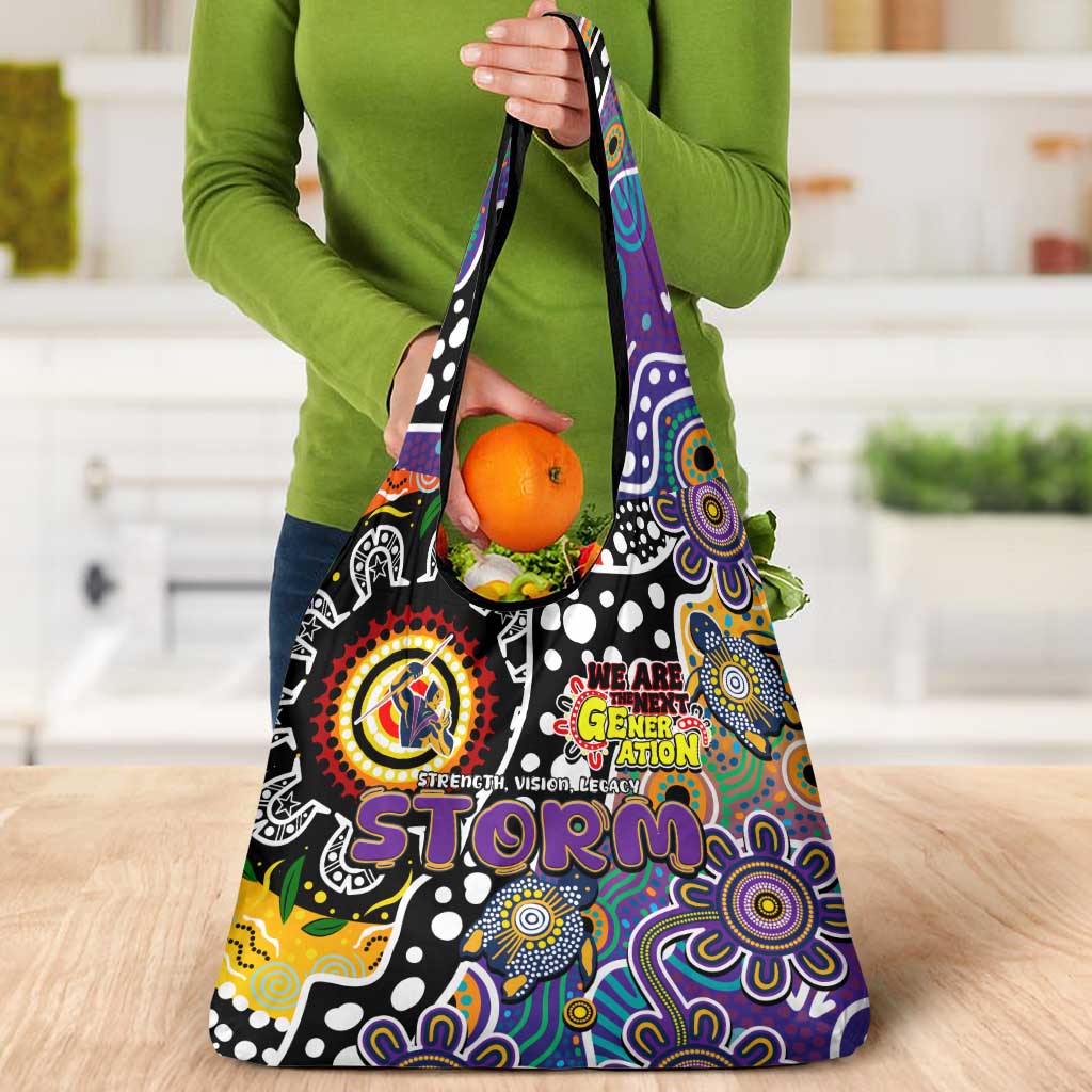 Storm NRL Celebrating 50 Years of Naidoc Grocery Bag NAIDOC Week 2025 Aboriginal