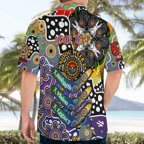Personalised Storm NRL Celebrating 50 Years of Naidoc Hawaiian Shirt NAIDOC Week 2025 Aboriginal