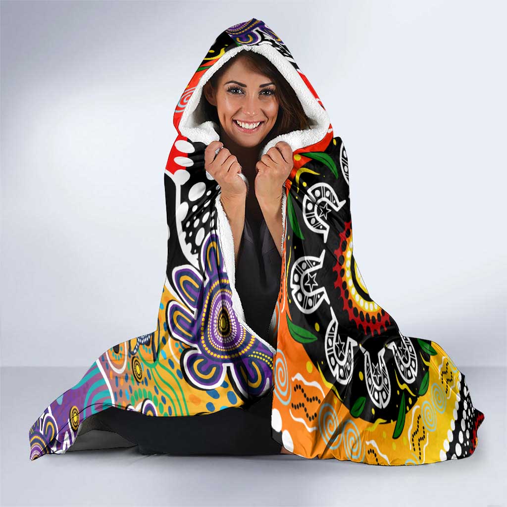 Storm NRL Celebrating 50 Years of Naidoc Hooded Blanket NAIDOC Week 2025 Aboriginal