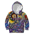 Personalised Storm NRL Celebrating 50 Years of Naidoc Kid Hoodie NAIDOC Week 2025 Aboriginal