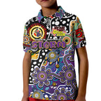 Personalised Storm NRL Celebrating 50 Years of Naidoc Kid Polo Shirt NAIDOC Week 2025 Aboriginal