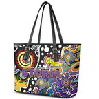 Storm NRL Celebrating 50 Years of Naidoc Leather Tote Bag NAIDOC Week 2025 Aboriginal