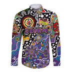 Personalised Storm NRL Celebrating 50 Years of Naidoc Long Sleeve Button Shirt NAIDOC Week 2025 Aboriginal