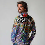 Personalised Storm NRL Celebrating 50 Years of Naidoc Long Sleeve Polo Shirt NAIDOC Week 2025 Aboriginal