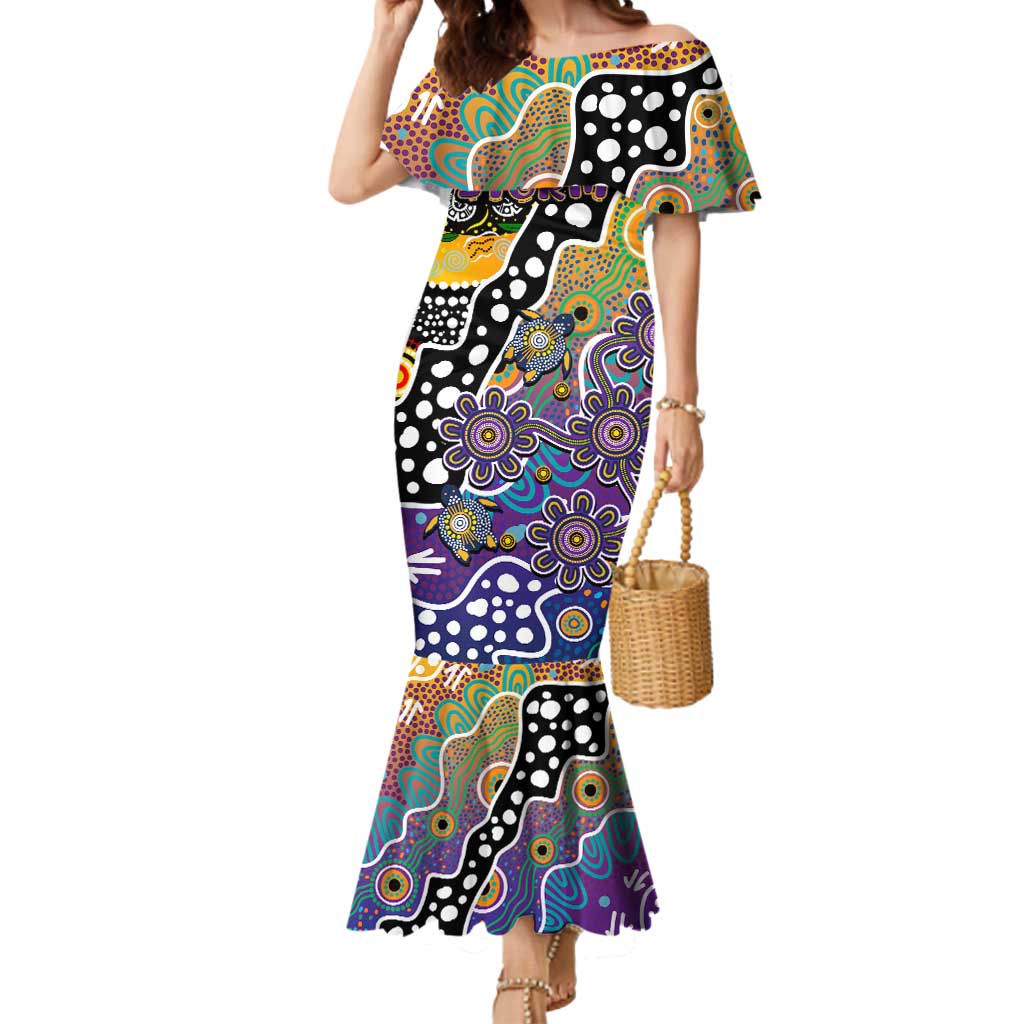 Personalised Storm NRL Celebrating 50 Years of Naidoc Mermaid Dress NAIDOC Week 2025 Aboriginal
