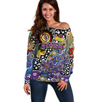 Personalised Storm NRL Celebrating 50 Years of Naidoc Off Shoulder Sweater NAIDOC Week 2025 Aboriginal