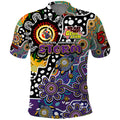 Personalised Storm NRL Celebrating 50 Years of Naidoc Polo Shirt NAIDOC Week 2025 Aboriginal