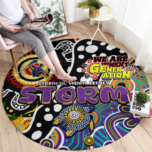 Storm NRL Celebrating 50 Years of Naidoc Round Carpet NAIDOC Week 2025 Aboriginal