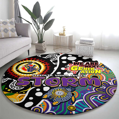Storm NRL Celebrating 50 Years of Naidoc Round Carpet NAIDOC Week 2025 Aboriginal