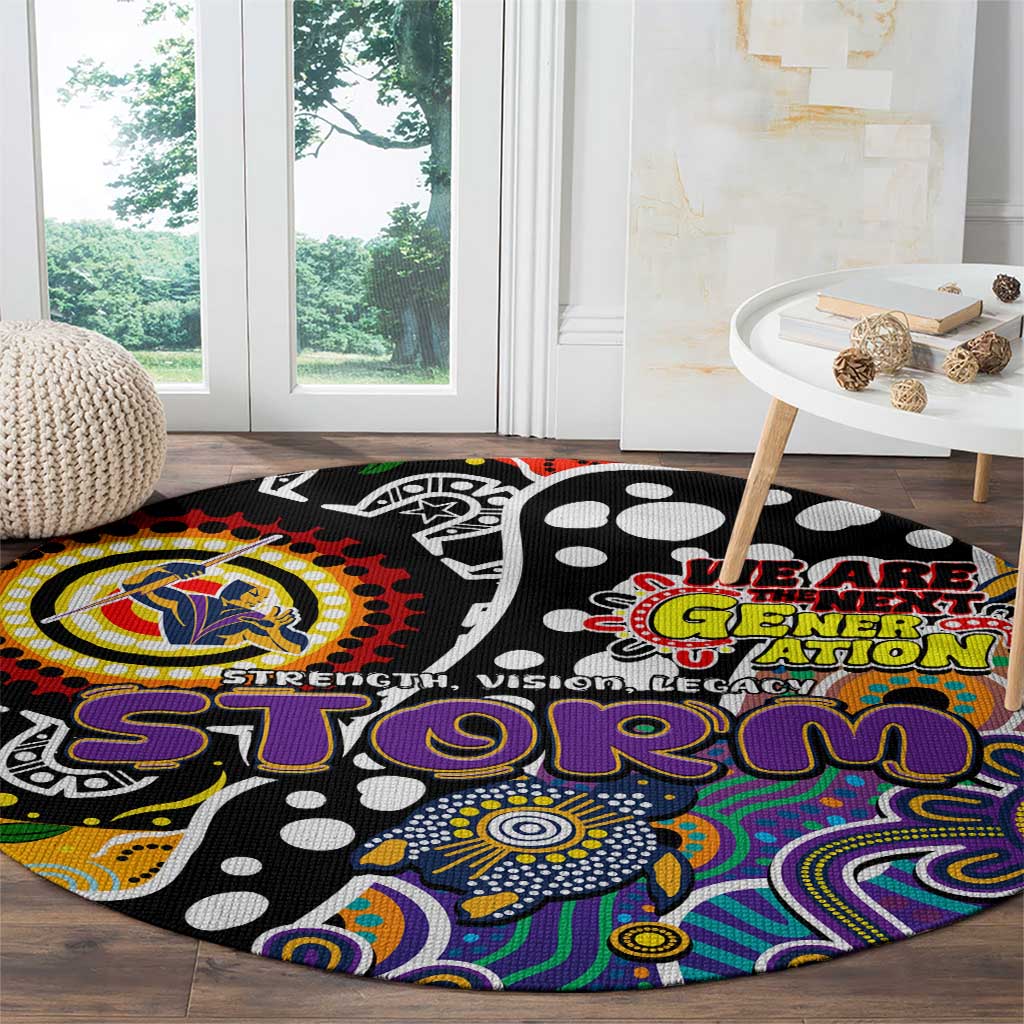 Storm NRL Celebrating 50 Years of Naidoc Round Carpet NAIDOC Week 2025 Aboriginal
